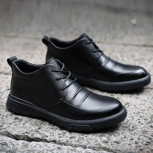WOSHI Men's Winter Sneakers