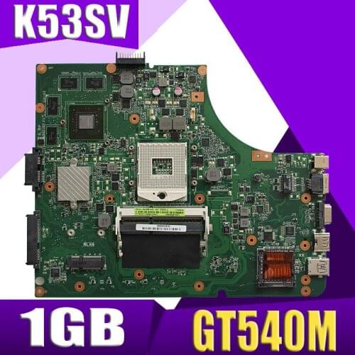 XinKaidi K53SV Laptop motherboard for ASUS K53SM K53SC K53S K53SJ P53SJ A53SJ Test original mainboard 3.0/3.1 GT540M-1GB