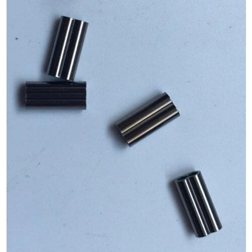 50pcs Golden Fishing Double Oval Brass Tube Diameter 1.2mm 1.5mm 2.0mm Copper Crimping Sleeves Connector Set Box Fishing Tackle