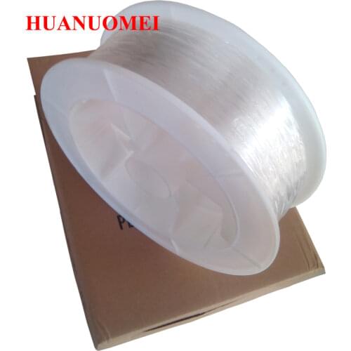 2.5mm diameter 200m/roll Optic Fiber Lights PMMA led fiber optic cable end glow fibers for decoration lighting