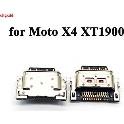 2pcs For Motorola Moto X4 X 4th XT1900 Micro USB Jack Charger Charging Connector Dock Socket Type Port C Replacement