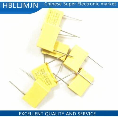 20pcs capacitor X2 capacitor 275VAC X2 Polypropylene film capacitor 0.022uF 22nF Pitch 10mm