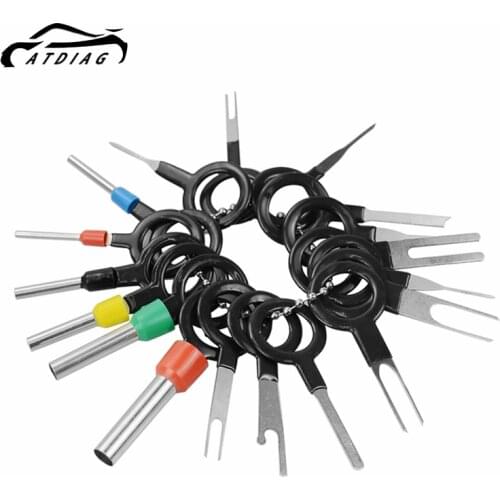 3/8/11/18/21/29/36/38/41pcs Circuit Board Wire Harness Terminal Extraction Pick Connector Crimp Pin Back Needle Remove Tool Set