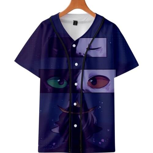 Ranboo 3D Printed Baseball T-shirt Women/Men Fashion Summer Short Sleeve Tshirt Hot Sale Streetwear Clothes