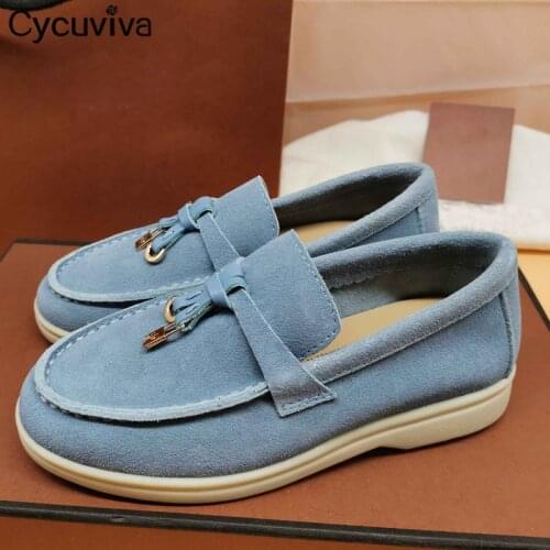 Spring Summer Kids Shoes Baby Boys Girls Childrens Casual Loafers Comfortable Soft Kidsuede Out Walking Shoes For Children