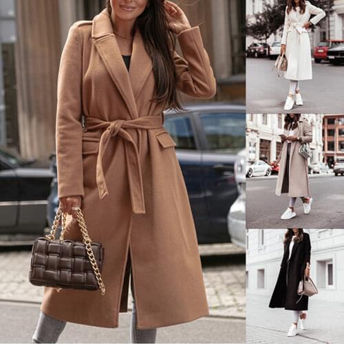GOMYIE Women's Coats With A Belt