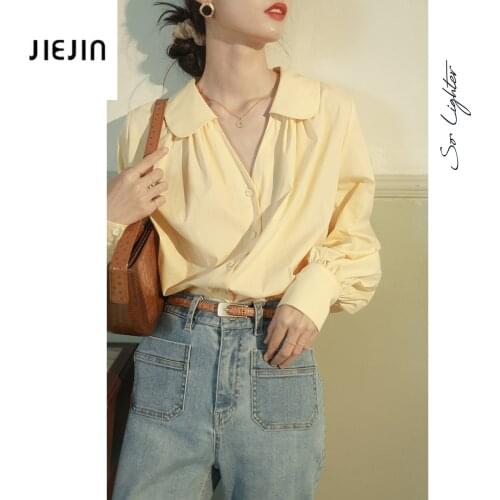 Женские модные рубашки JIEJIN China At AliExpress