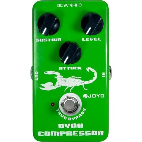 JOYO JF-10 Dynamic Compressor Guitar Effect Pedal True Bypass Attack Guitar Accessories
