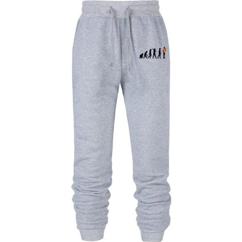 2020 Autumn Winter Men Solid Color Print Trousers Plus Drawstring Slacks For Men Casual Pants Sweatpants Bodybuilding Trouser