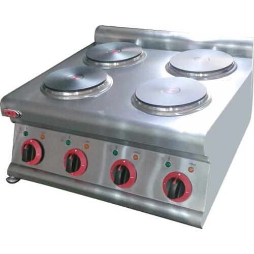 Stainless Steel Table Type Cooker With Four Boilers Fast-Speed Cooking Noodles Cooking Thighs Cooking Equipment