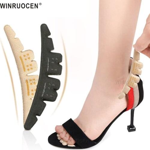 Non-slip Insoles Sticker sponge Ladies High Heel Shoe Sandals Insole Self-adhesive Foot Patch Gel Forefoot Foot Care Pads
