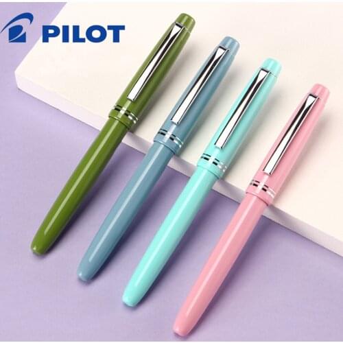 New Pilot Italian 78G Elegant Pen With Silver Nib EF/F/M fresh Calligraphy Ink Sac And Ink Absorber Dual-Use School Stationery