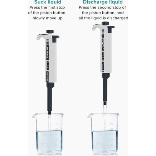 JOANLAB Single Channel Automatic Adjustable Volume Micro Pipette