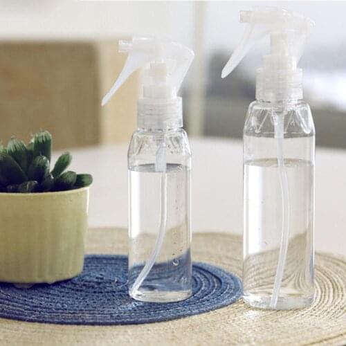 100/150/200ml Plastic Cleaning Hand Trigger Spray Bottle Empty Garden Water Sprayer Vaporizer Moisturizer Bottle