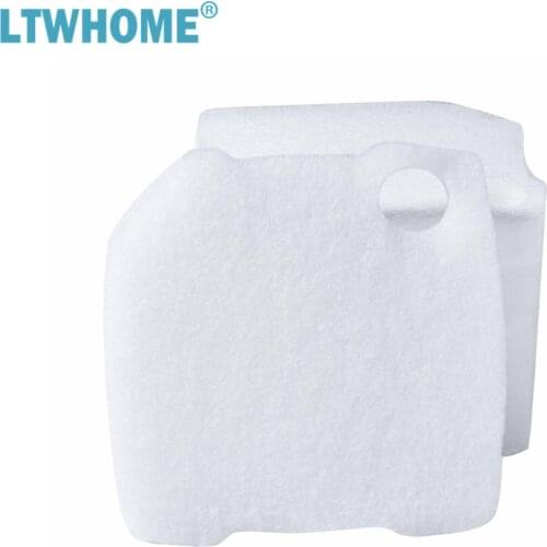 LTWHOME Fine Filter Pads Fit for Eheim Pro 4 250, 250T, 350, 350T, 600 and Pro 4e 350