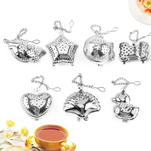 Herb 1PC Spice Filter Coffee Kitchen Gadget Tea Infuser Tea Strainer Stainless Steel Diffuser Popular High Quality Kitchen Tools