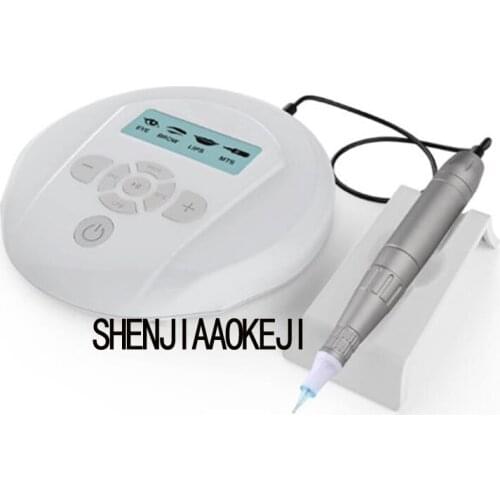 Small tattoo machine needle tattoo permanent eyebrow makeup machine small tattoo eyebrow lip micro-needle machine 110V/220V 1PC