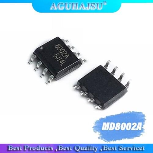 10PCS MD8002A SOP8 MD8002 SOP 8002A SMD SOP-8 8002 CKE8002B NS8002 molewei new and original IC