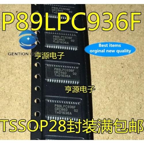2PCS P89LPC936F P89LPC936FDH TSSOP28 in stock 100% new and original