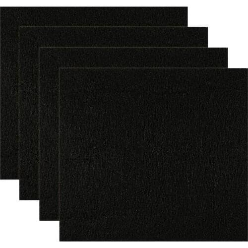 4pcs Cat Litter Box Filter Activated Carbon Filters For Cat Litter Boxes And Pans Odor Removing