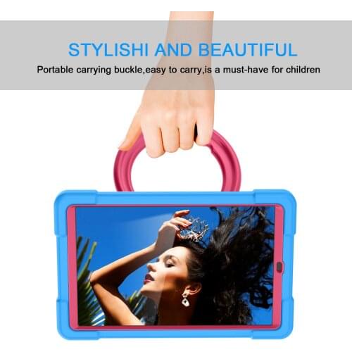 Crianças caso para ipad 2017 pro9.7 silicone adorável tablet capa de vidro temperado para ipad 9.7 2017 2018Shockproof