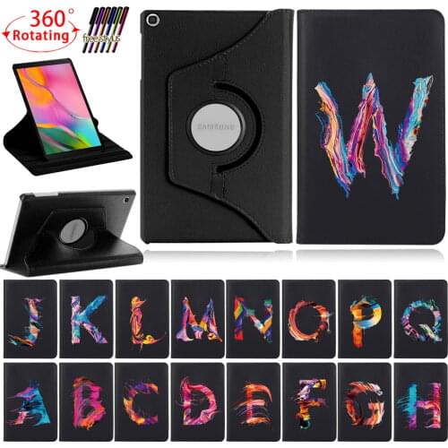 For Samsung Galaxy Tab A7/Tab A 10.1 2019/T510/T515/Tab S6 Lite/p610 360 Rotating Tablet Case Anti-Drop Cover Case + Free Stylus