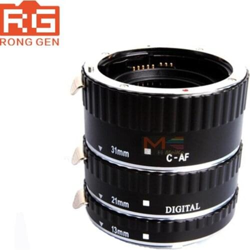 Meike MK-C-AF-A Metal AF Macro Extension Tube Set for Canon EOS Camera for all Canon SLR cameras