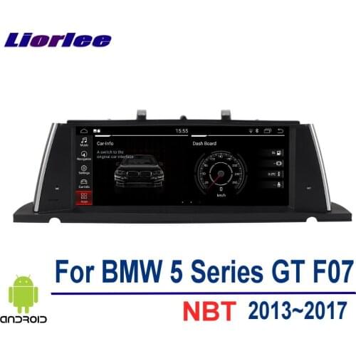Liorlee Car Android multimedia Player For BMW 5 Series GT F07 2013-2017 NBT Stereo Radio GPS Navigation System HD Touch Screen