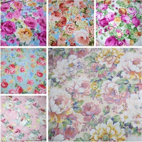 2021New Fabric Breathable Cotton Twill In DIY Hand Sewing for Home Textile Baby Bedding Quilt Twill Fabric Handmade Raw Material
