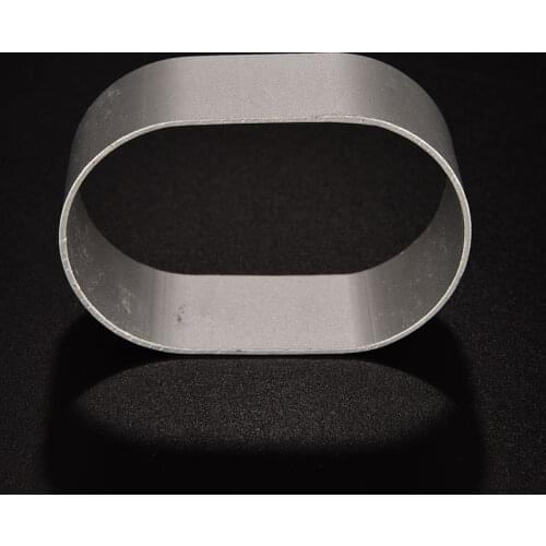 Oval Metal Aluminum Tool Sugar Cake Biscuit Mold Cookie Cutter Decorating Mould Tools