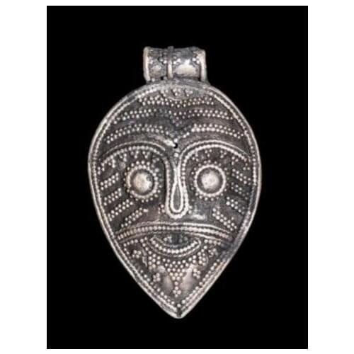 1pcs Viking Filigree Face Pendant, 9th-12th Century