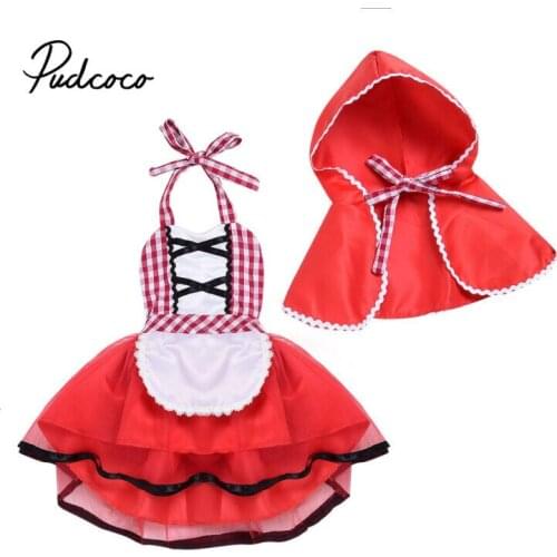 Christmas Newborn Baby Girls Romper Hooded Sleeveless Plaid Dress + Cover Hat Mesh Skirt Infant kids Fall clothes For Xmas