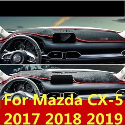 For Mazda CX-5 CX5 CX 5 2017 2018 2019 Center Console Instrument Panel Sunproof mat Interior decoration Car accessories