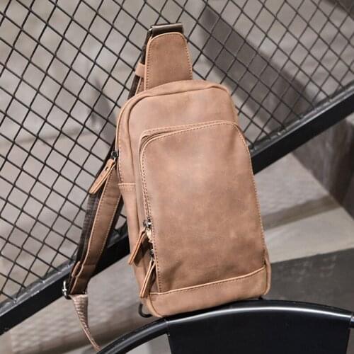 Designer Mens Bag Chest Pack Sports Cycling Crossbody Bags for Men Shoulder Bag Casual Soft Leather Purses Phone Pouch Sac