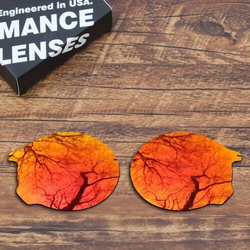 ToughAsNails Polarized Replacement Lenses for Oakley Tailend Sunglasses Fire Red Mirrored