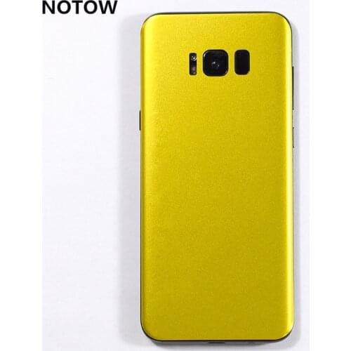 NOTOW fashion DIY Changing color cmembrane skins film wrap skin mobile back protective sticker for samsung galaxy s8/s8plus