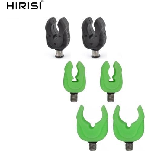 2pcs Fluorescent Rubber Butt Rests Rod Pod Rest Gripper Rod Rest Heads Carp Rod Rests Fishing Accessories