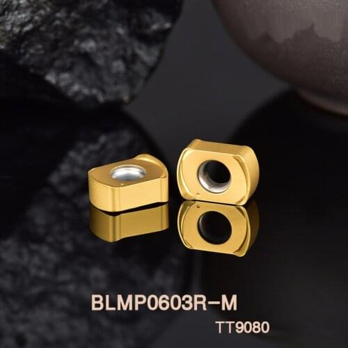TaeguTec BLMP0603R-M TT9080 Carbide Inserts BLMP 0603 R-M Lathe Cutter Tools Original CNC Tools insert for milling cutter