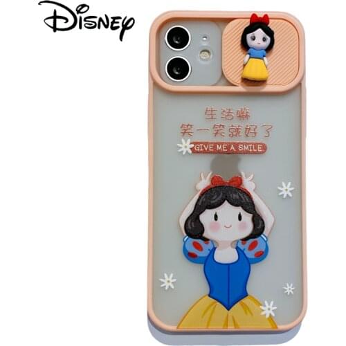 Disney Cute Snow White Original Soft Phone Case for iPhone 13/7/8P/X/XR/XS/XS MAX/11/12/13 Pro/12 min Phone Girl Case Cover