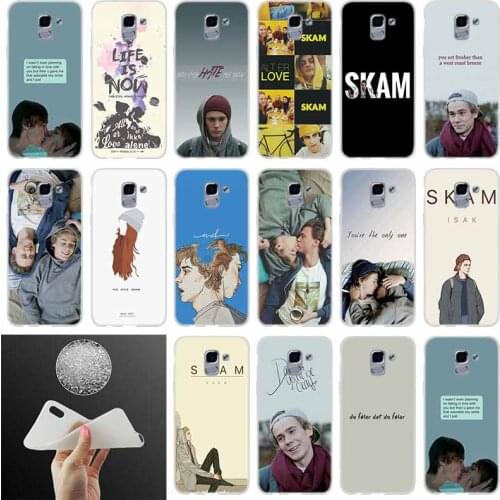 Phone case Cover Tv Skam Isak Even Lisa Teige FOR Coque Samsung Galaxy J6 J4 J8 J7 2018 Plus J3 J5 J7 Prime Pro 2017 2016 Casse
