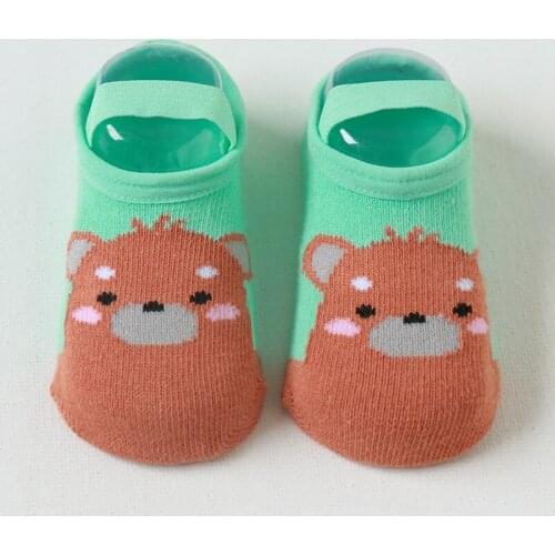 Toddler Kids Baby Socks Cute Cartoon Animal Print Breathable Anti-slip Short Tube Summer Socks for Girls and Boys