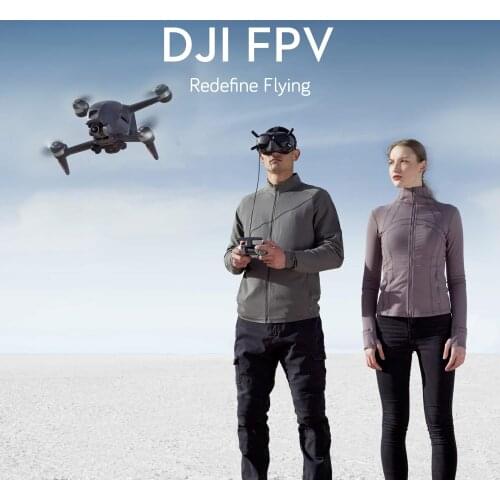DJI FPV Combo Include DJI FPV Goggles V2 & DJI FPV Drone High Definition 4K/60fps Wide 150° FOV 28ms HD Low-Latency Transmission
