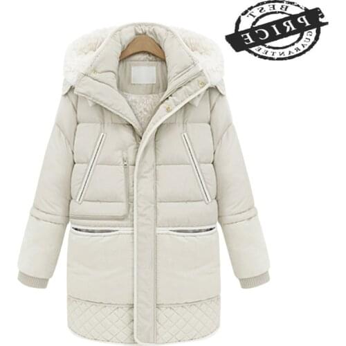 Hot Sale 2021 Womens Winter Down Thickening Jacket And Coat For Women Parka High Quality Plus Size casaco femini LX1262