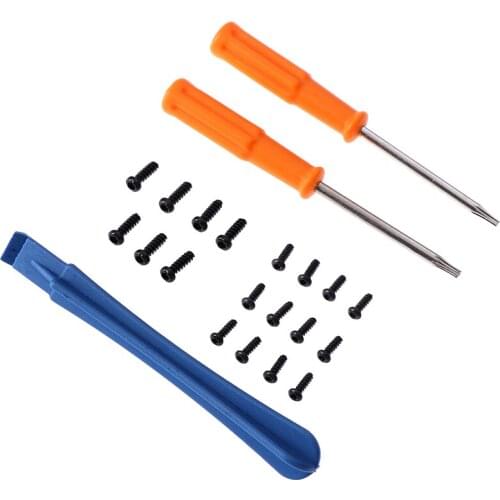 Repair Tool with Screws for Xbox One X S Slim/ Elite Gamepad Controller Torx T8H T6 Screwdriver Tear Down Game Tools Kit