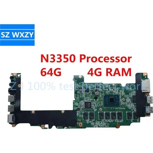 For Lenovo Ideapad Yoga 310-11IAP Laptop Motherboard With N3350 Processor 64G 4GB RAM BM5594_VER 1.4 5B20Q58673 MB 100% Tested