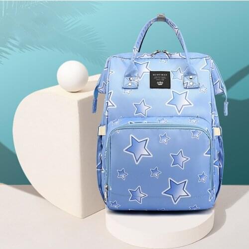 Nappy Backpack Mummy Large Capacity Bag Mom Baby Multi-function Waterproof Outdoor Travel Diaper Bag For Maternity Baby Care Bag