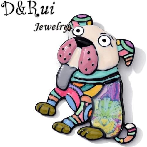 Fashion Enamel Animal Dog Designer Pins and Brooches Brooch Jewelry for Women Brand Woman Brooch Pin Backpacks Accessories Gifts