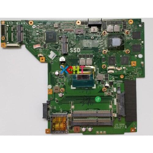 MS-16GF1 16GF1 VER: 1.1 w SR1PX i7-4710HQ CPU N15P-GT-A2 GTX850M GPU for MSI GE60 Laptop Notebook PC Motherboard Mainboard
