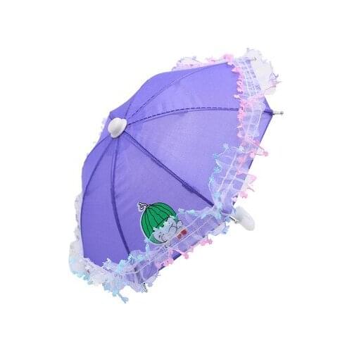 2021 New Pattern Cartoon Lace Umbrella Fit 18Inch American 43cm Baby Doll Clothes Accessories,Girls Toys,GeneratioN