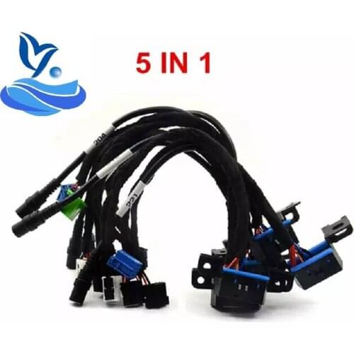 100% High Quality EIS ELV Test Cables 5in1 Maintenance Work VVDI MB BGA TOOL CGDI Prog MB EIS ELV W204 W212 W221 W164 W166
